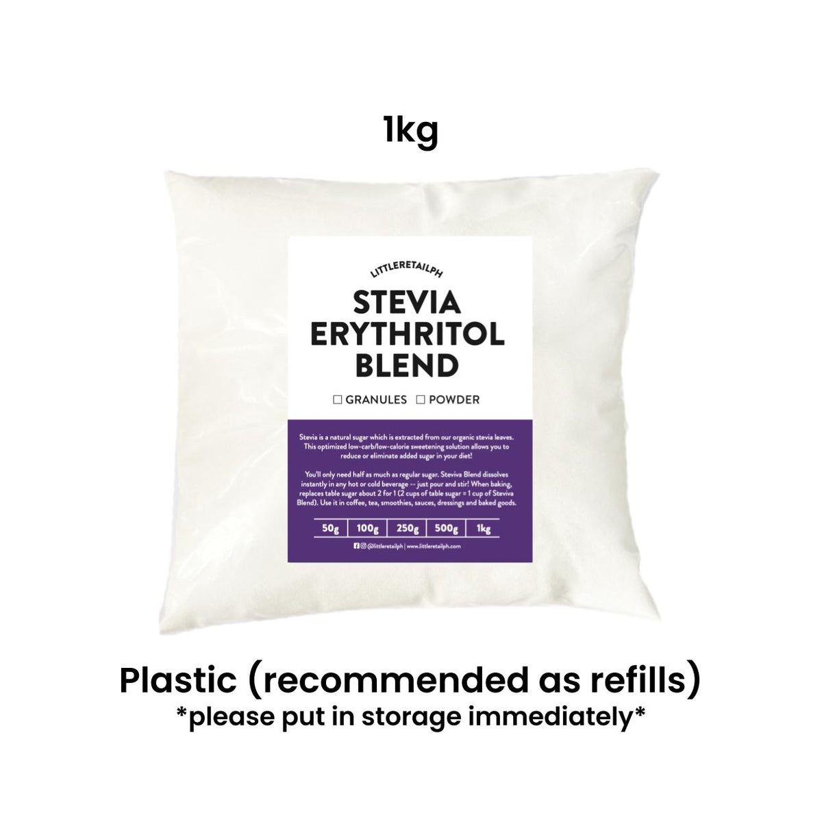 Stevia Erythritol Blend Little Retail PH