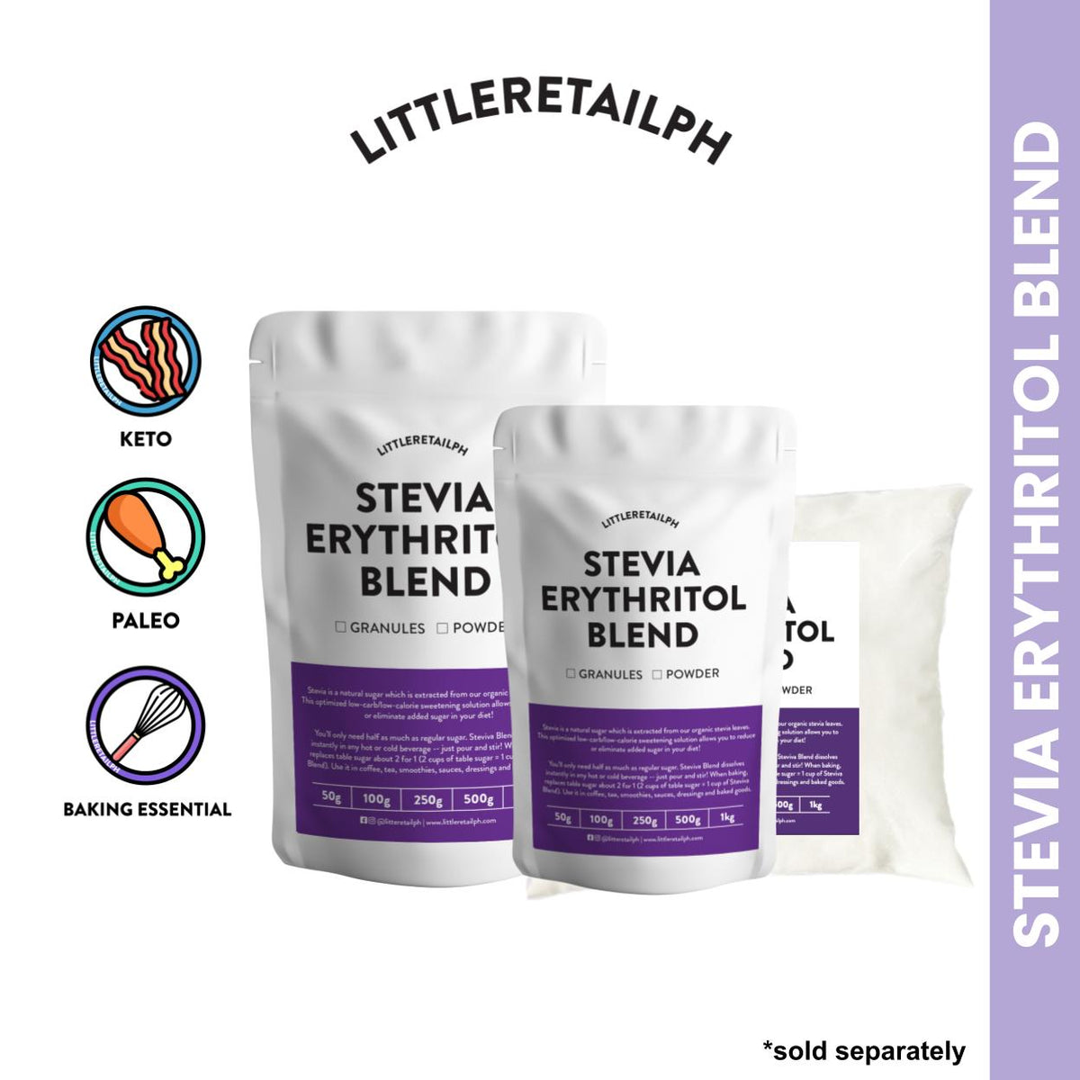 Stevia Erythritol Blend Little Retail PH