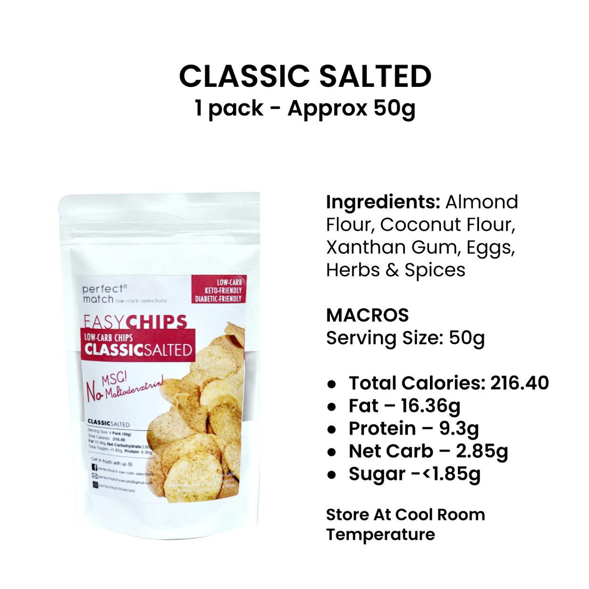 Low Carb Keto Chips Little Retail PH