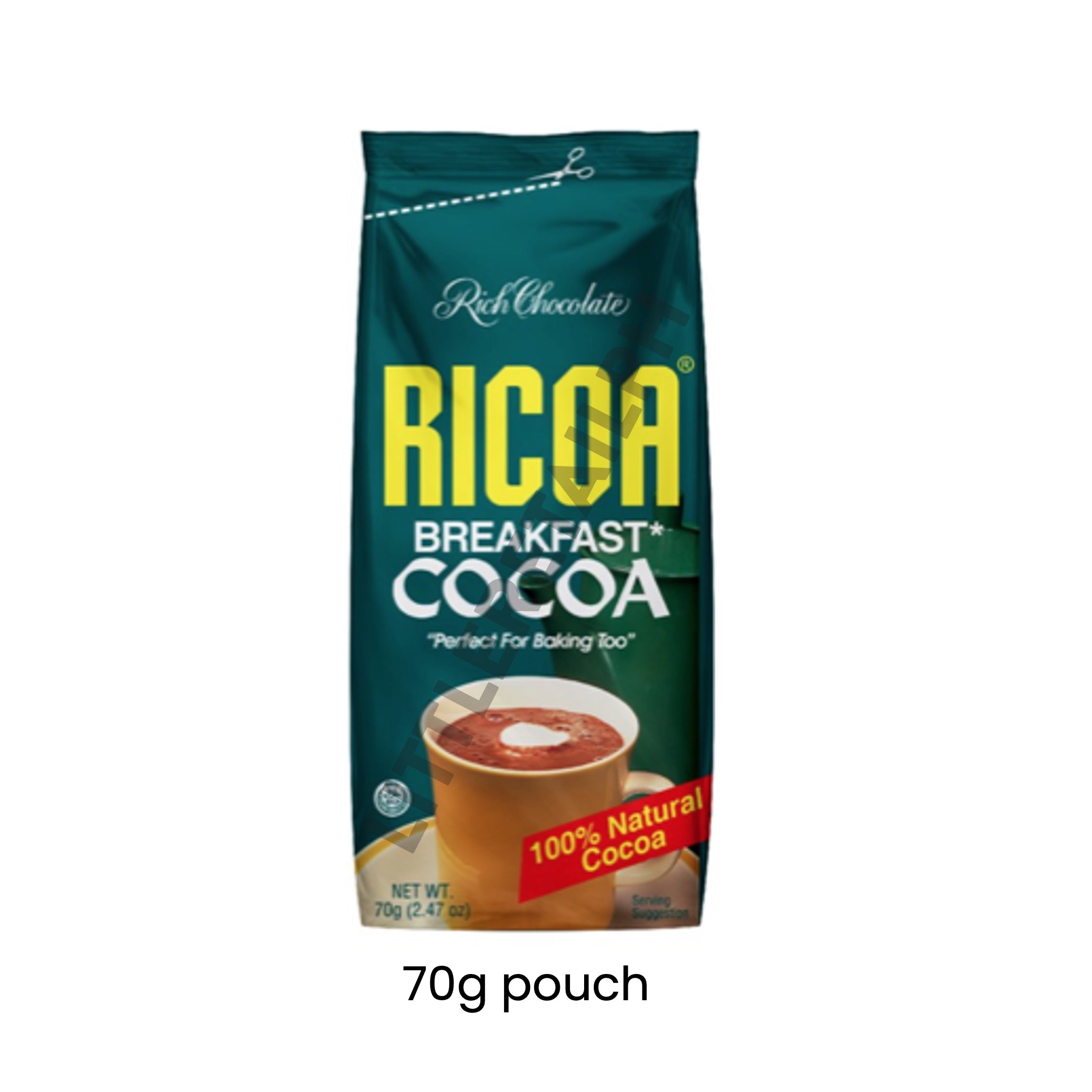 Ricoa Breakfast Cocoa Powder Keto and Low Carb – Little Retail PH