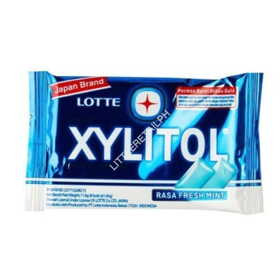 Lotte Xylitol Gum Fresh Mint (Blue)