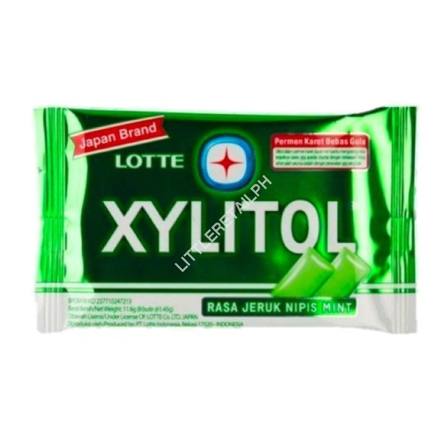 Lotte Xylitol Gum Lime Mint (Green)