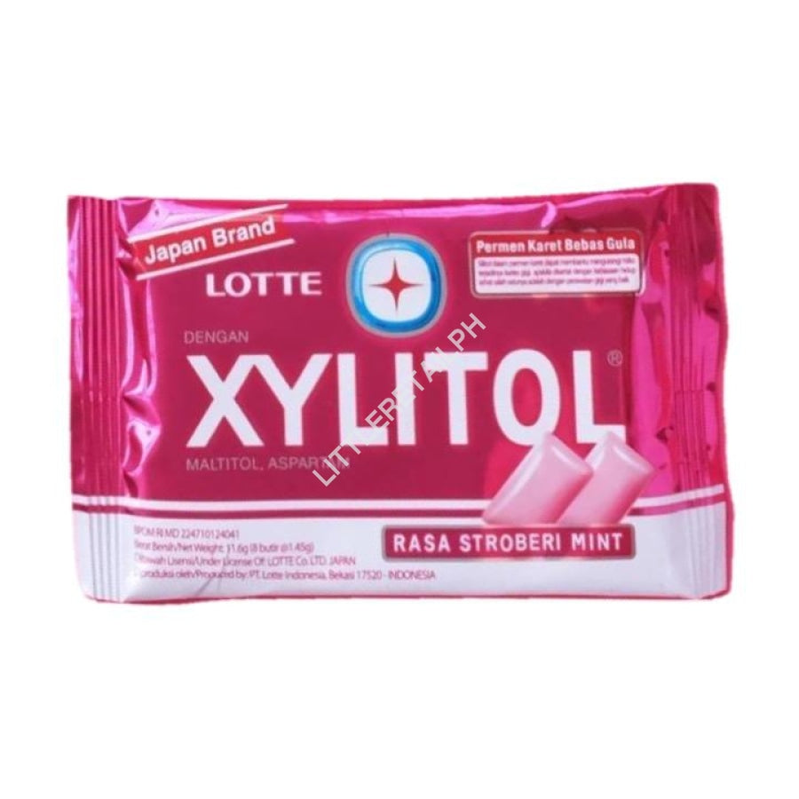 Lotte Xylitol Gum Strawberry (Pink)